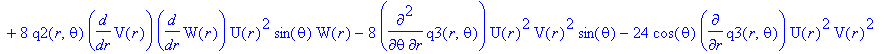 e59 := 4*q2(r,theta)*diff(U(r),r)^2*V(r)*sin(theta)*W(r)^2-8*q2(r,theta)*diff(U(r),`$`(r,2))*U(r)*V(r)*sin(theta)*W(r)^2+4*q2(r,theta)*diff(U(r),r)*diff(V(r),r)*U(r)*sin(theta)*W(r)^2+16*q2(r,theta)*di...