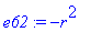 e62 := -r^2