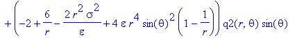 e69 := -diff(q2(r,theta),`$`(theta,2))*sin(theta)-3*cos(theta)*diff(q2(r,theta),theta)+3*cos(theta)*diff(q3(r,theta),r)+diff(q3(r,theta),r,theta)*sin(theta)+(-2+6/r-2*r^2/epsilon*sigma^2+4*epsilon*r^4*...