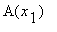 A(x[1])