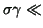 $ \sigma \gamma \ll$