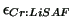 $ \epsilon _{Cr:LiSAF}