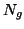 $ N_g$