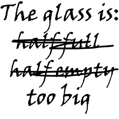 glass is T-shirt
