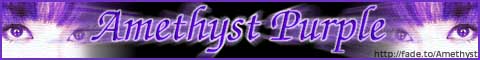 Amethyst Purple Banner