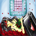 "Vincent Valentine" from Final Fantasy 7. Happy Valentine's Day!!! (7th Feb 2004)