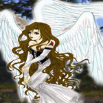 My First CG - "Alexiel the 3 Winged Angel". (13 Nov 2003)