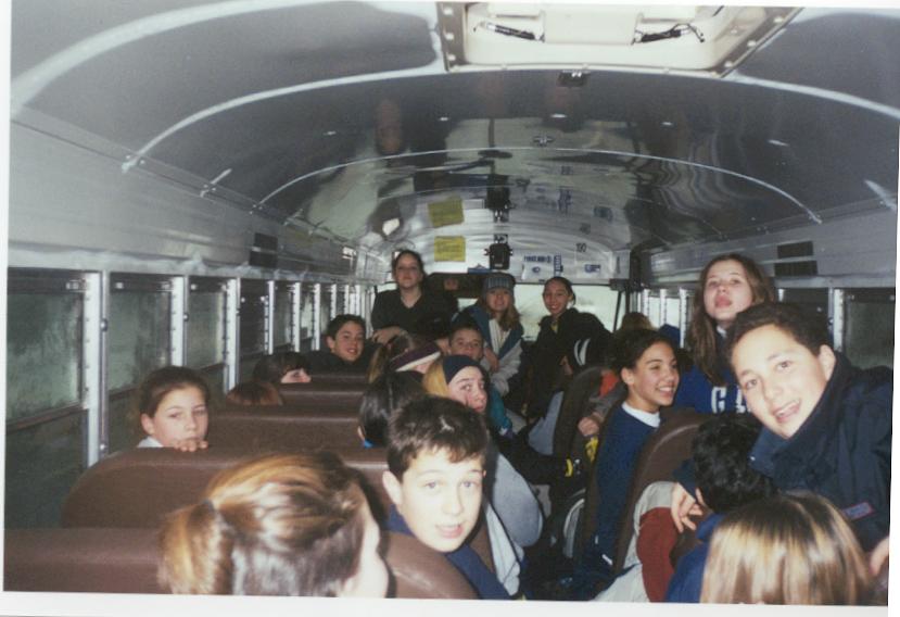 The wheels on the bus go round and round