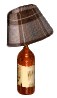 Trashy table lamp