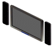 Wall mounted plasma tv