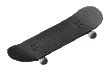 Decorative skateboard