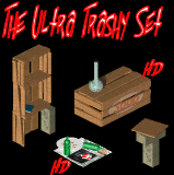 A set for your trashiest sims