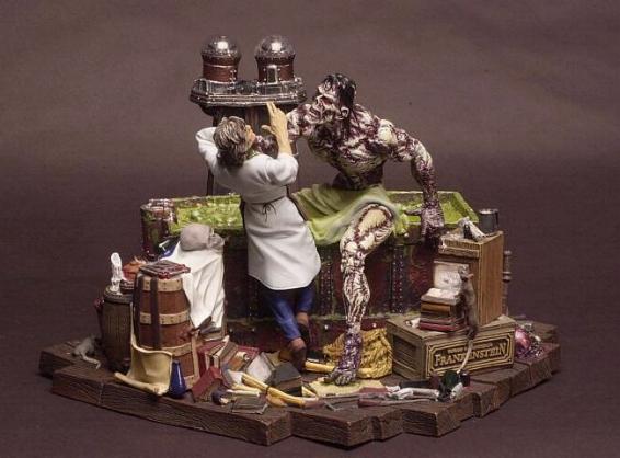 Bernie Wrightson's Frankenstein Model Kit Bernie Wrightson's Frankenstein Model Kit