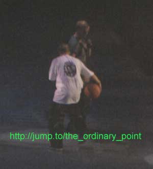 nick & brian playing bball!