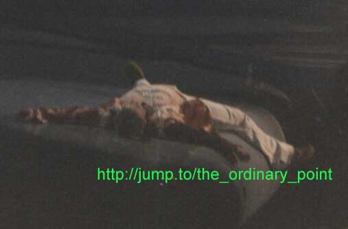 nick lying down