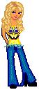 Okay, this is Krystal because she loves Spongebob and she has this shirt!