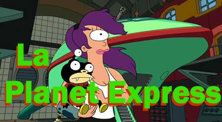 Avances de la Planet Express de Futurama