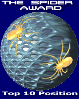 The Spider Award - Top Ten Position