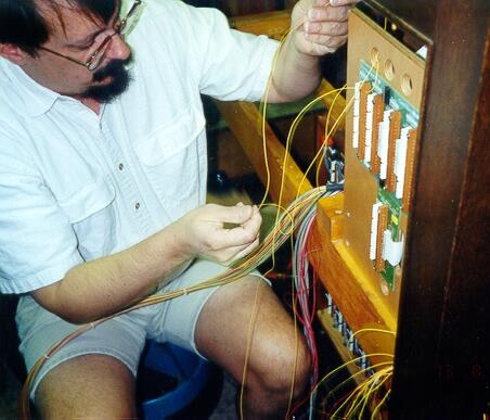 Michael at work