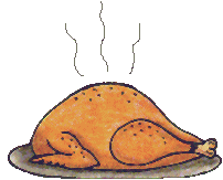 [image of roasting turkey]