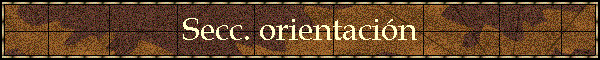 Secc. orientaci�n
