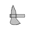 resting axe