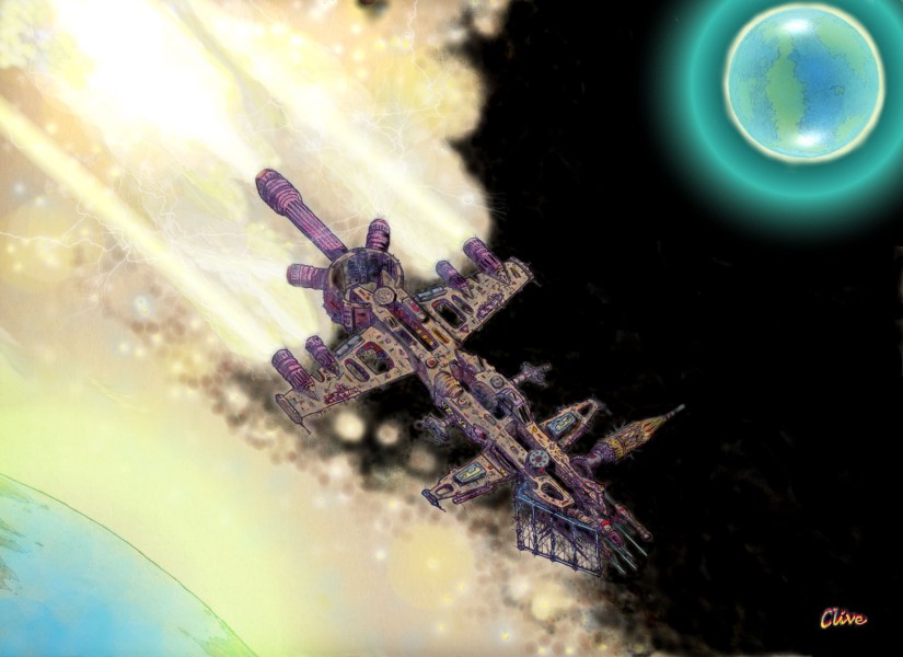 A close flyby.