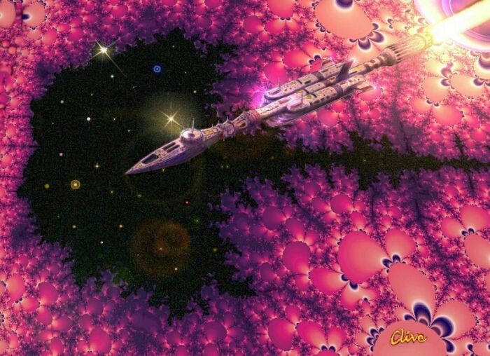 Escape from fractal space.