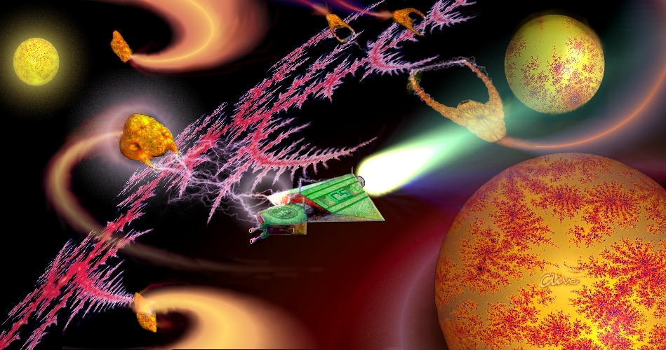 Fractal Attack. The defence of Fractal Space has begun. These desktop incursions must stop!