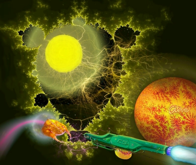An eraser pen on a sample retrieval mission into Fractal Space encounters a problem.