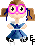  A little school doll for a contest.