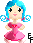   A little girlfor a contest.