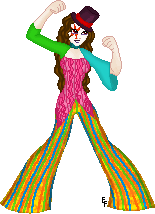 An elf in disguise. I love the vest and the pants. Also the hat turned out really well. 