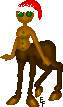 A Centaur gingerbread. 