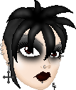  A Gothic/Punk Elf. Base by me 