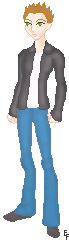 Keeley a character from my story Trainee Angel.