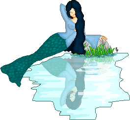 A sort of mermaid. 