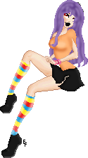  Made for a contest. I love her socks.
