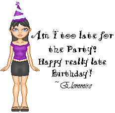 A gift from Emmie for my birthday 2003.