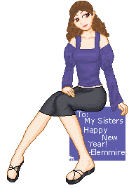  New Year 2004 from Emmie.