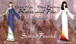 My second sis and I made the banner this time isn't it beautiful?