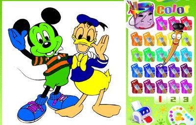 CLICK HERE TO PLAY DISNEY BOYAMA - PLEASE GIVE GAMES TIME TO LOAD.....