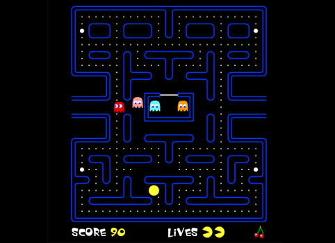 CLICK HERE TO PLAY PACKMAN - PLEASE GIVE GAMES TIME TO LOAD.....