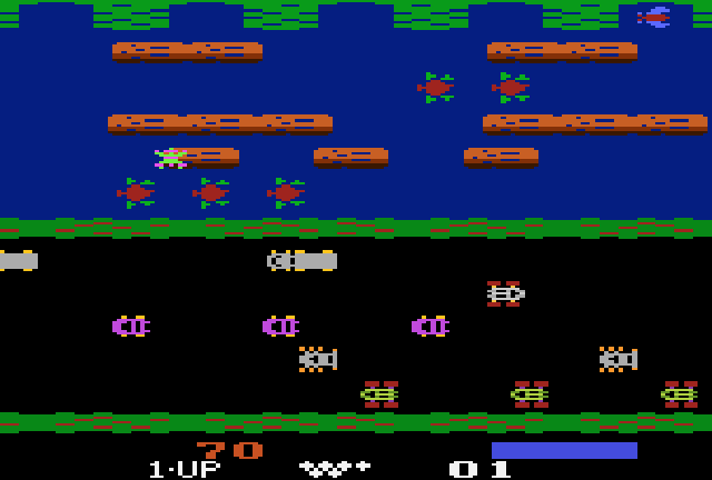 CLICK HERE TO PLAY CLASSIC FROGGER - PLEASE GIVE GAMES TIME TO LOAD.....