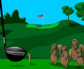 CLICK HERE TO PLAY SQUIRREL GOLF 1 - PLEASE GIVE GAMES TIME TO LOAD.....