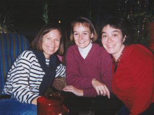 Carol, Liz and friend