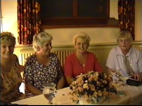 The Ormskirk Board. L-R Viv, Ann (Pres), Pat, June