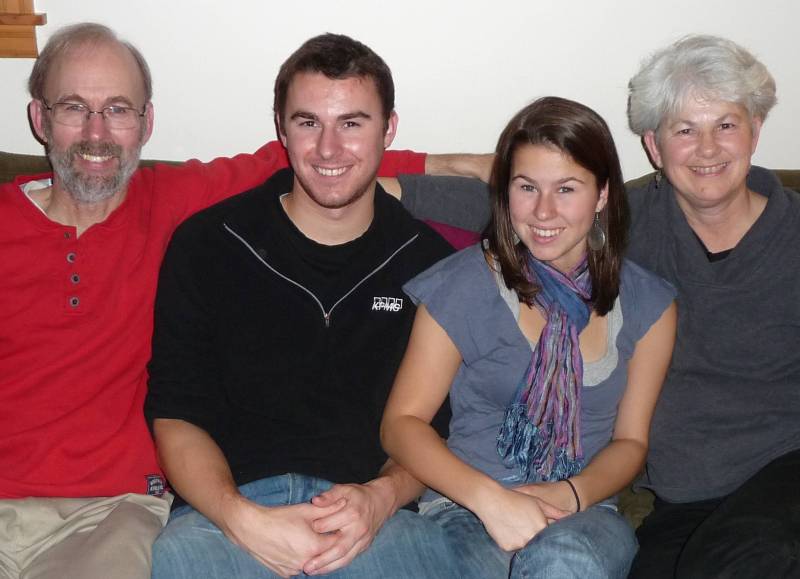 November 2008 Photo of David E. Ortman/Ann E. Marchand
family