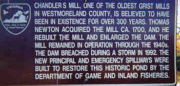 MILL POND SIGN