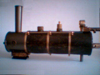 Side view of BOILER JACKET in place